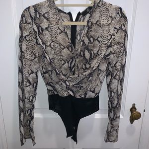 Snakeskin Bodysuit